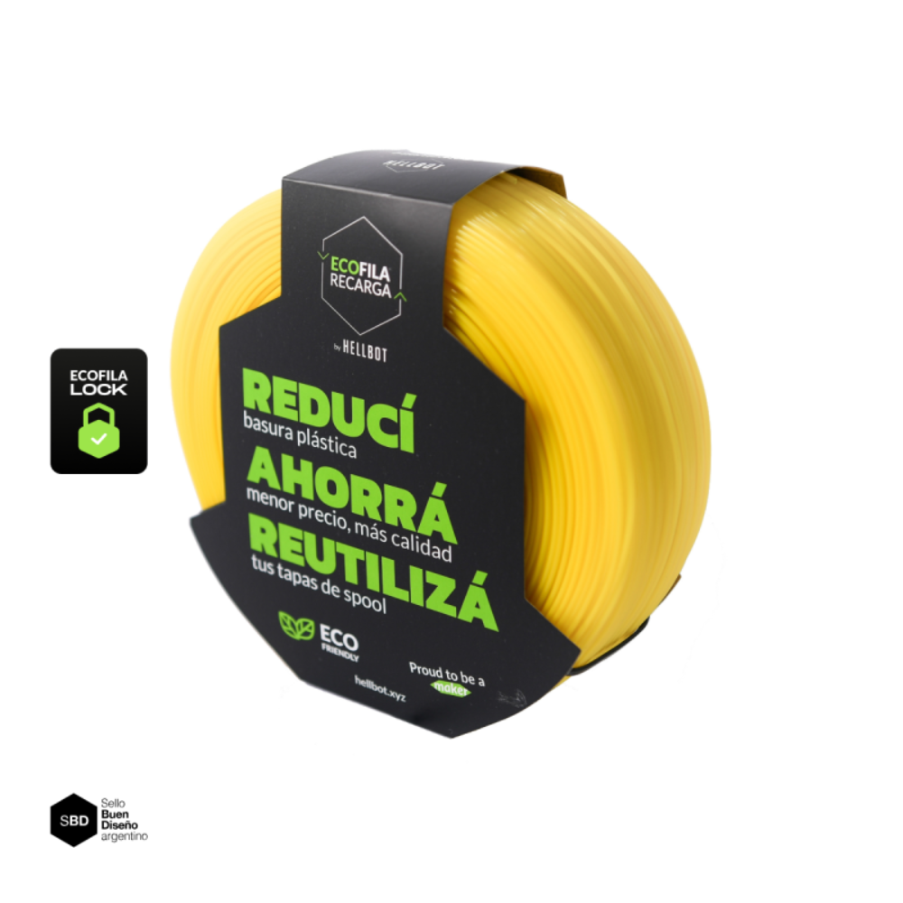 Hellbot PLA Amarillo 1KG