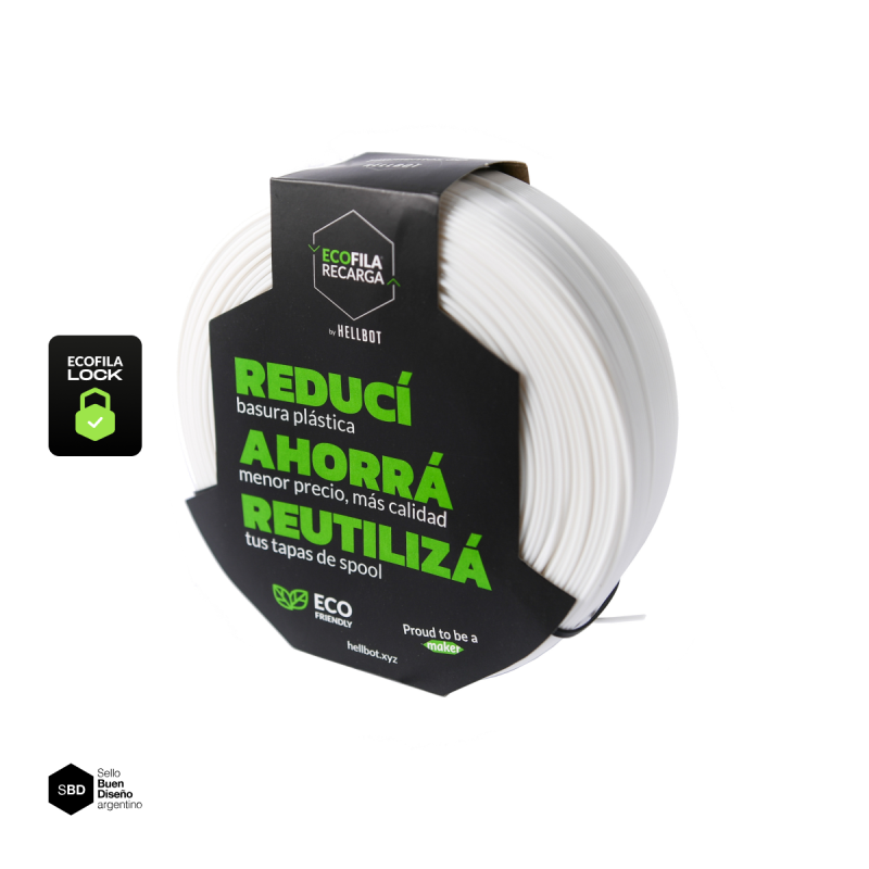 Hellbot PLA Blanco 1KG