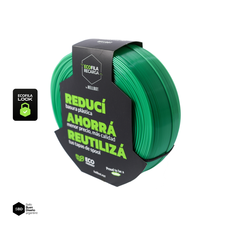 Hellbot PLA Verde 1KG