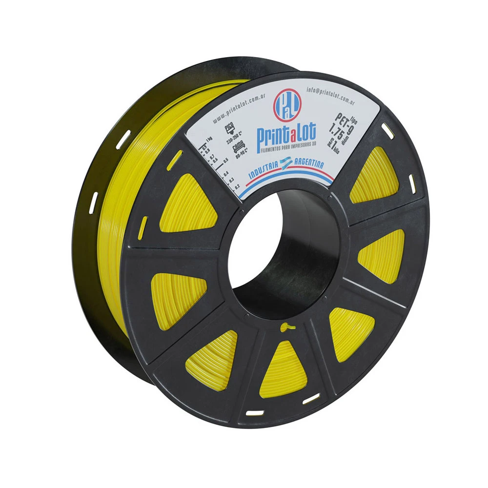 Printalot PETG Traslúcido Amarillo 1KG