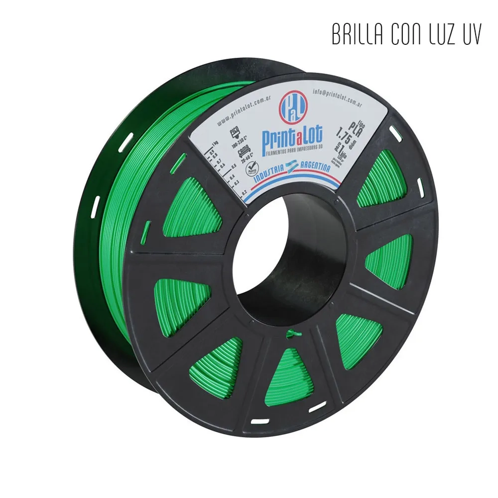 Printalot PLA Verde Flúor 1KG