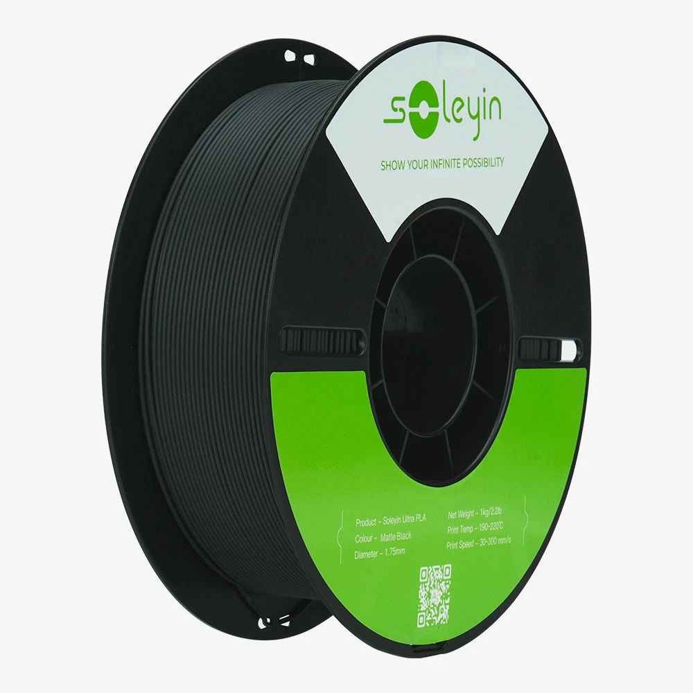 Soleyin PLA Negro Mate 1KG